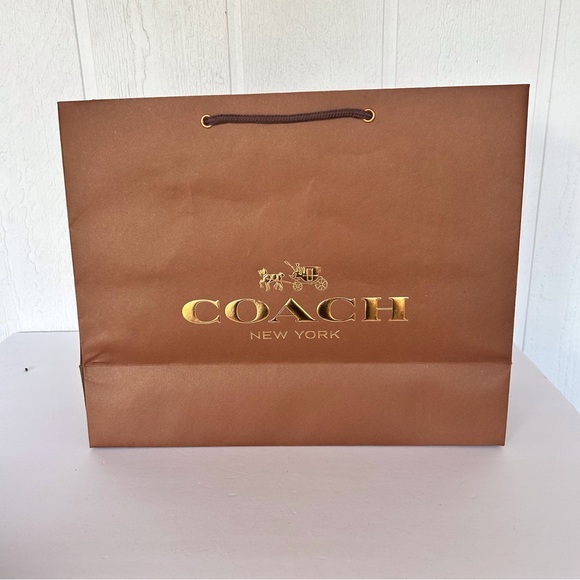 COACH NEW YORK LARGE SHOPPING BAG TOTE - Picture 1 of 10